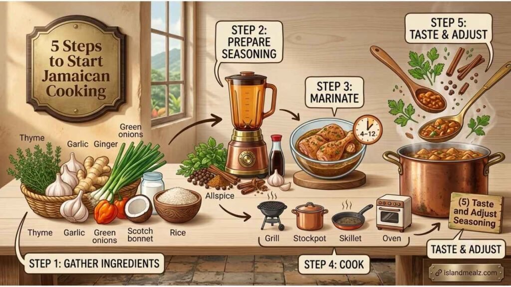 Step-by-Step Guide to Cooking Jamaican Food