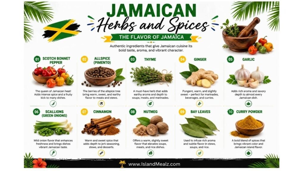 Jamaican Herbs and Spices