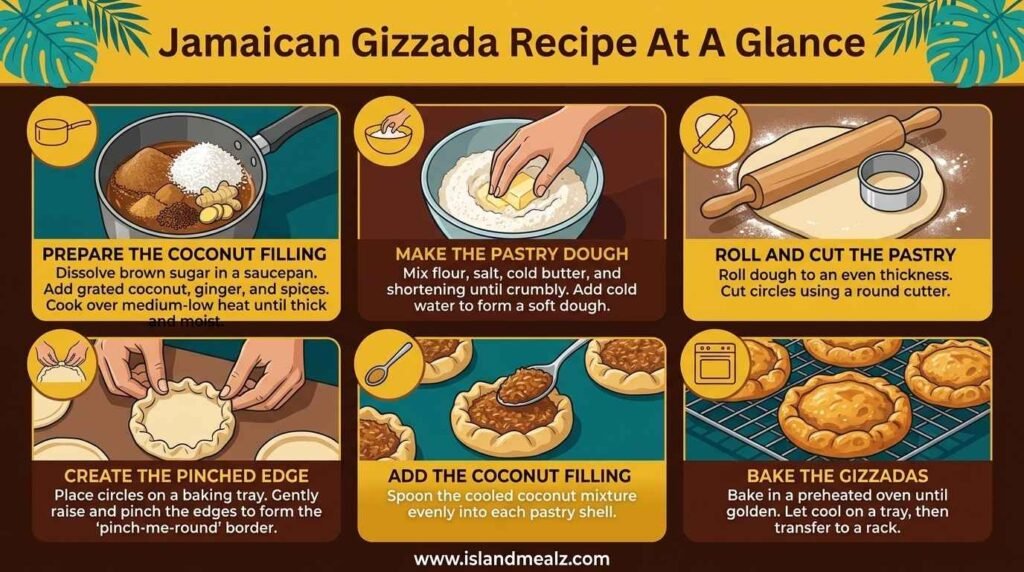 Jamaican Gizzada Recipe at a Glance