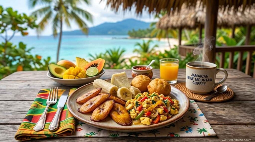 Jamaican Plantain Breakfast
