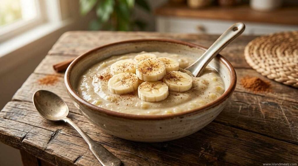 Jamaican Banana Porridge