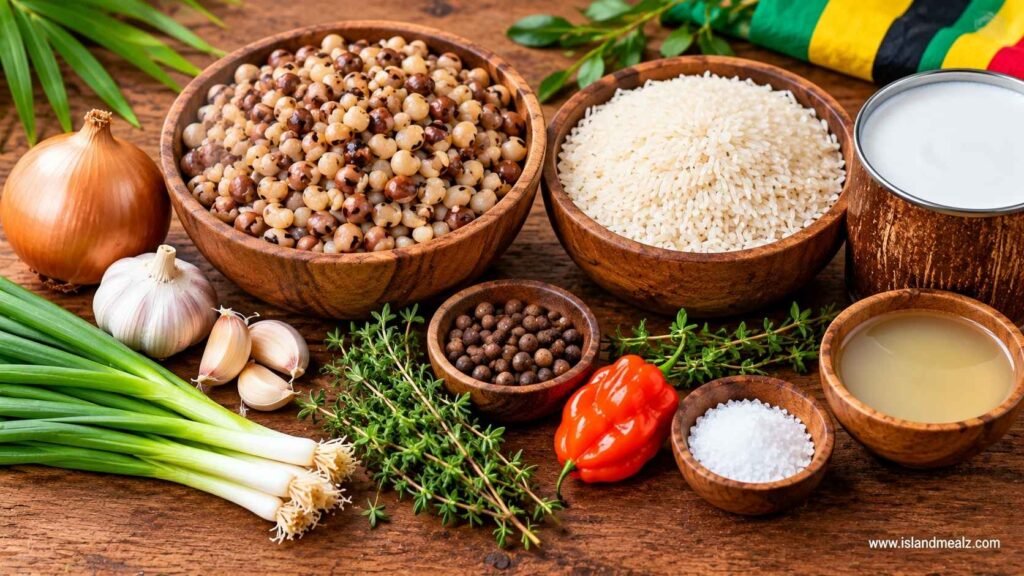 Ingredients for Gungo Peas Recipe