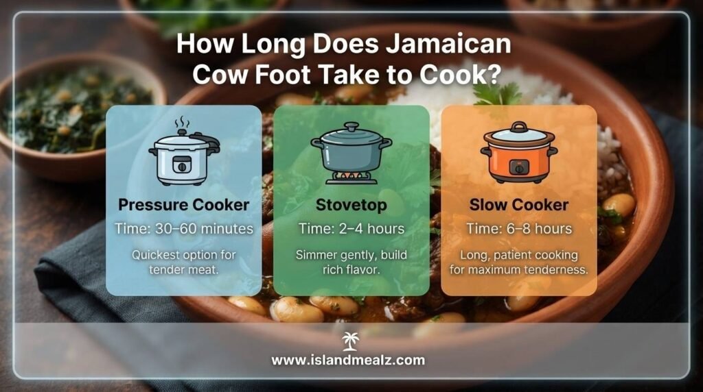 How Long Does Jamaican Cow Foot Take to Cook?