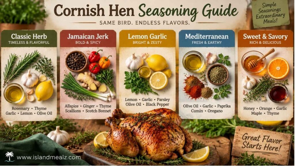 How to Build a Complete Cornish Hen Dinner