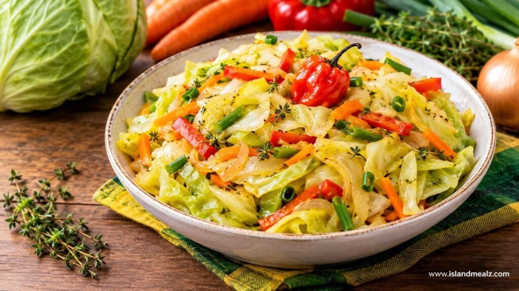 Jamaican Steamed Cabbage