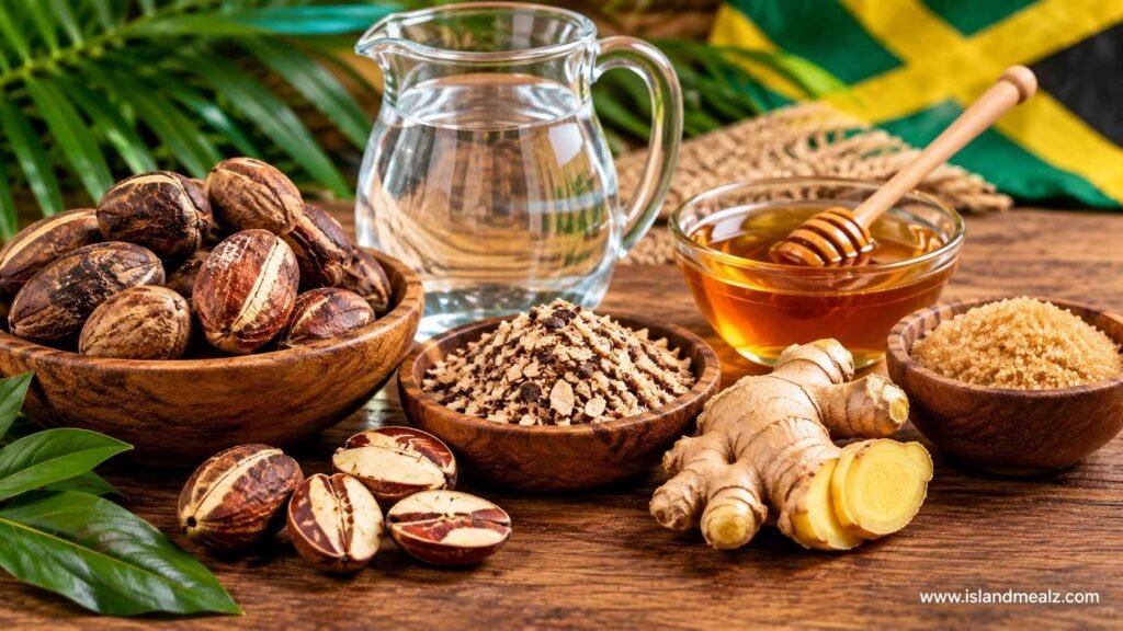 Ingredients bissy or kola nut