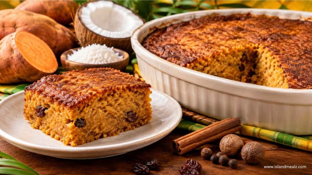 Jamaican Sweet Potato Pudding
