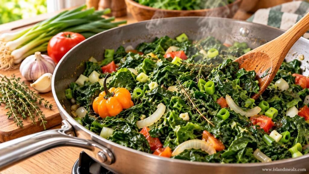 How to Make Jamaican Callaloo